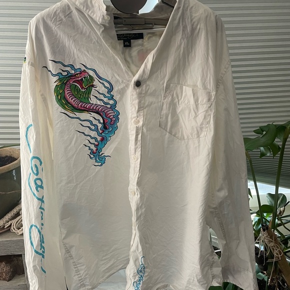 Ed Hardy Dress Shirt - Picture 1 of 8